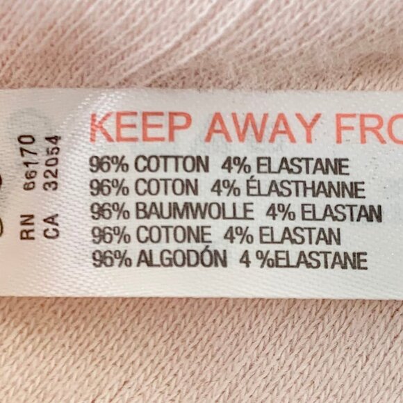 New Free People Intimately End Game Pointelle Baby Tee, Small, Peach - Picture 7 of 7